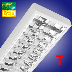 Beispielbild Rasterleuchten mit BAP-Reflektor